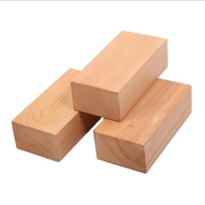 wooden yoga block