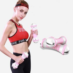 lady adjust dumbbell